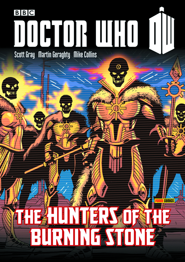 Doctor Who Graphic Novel Hunter of the Burning Stone