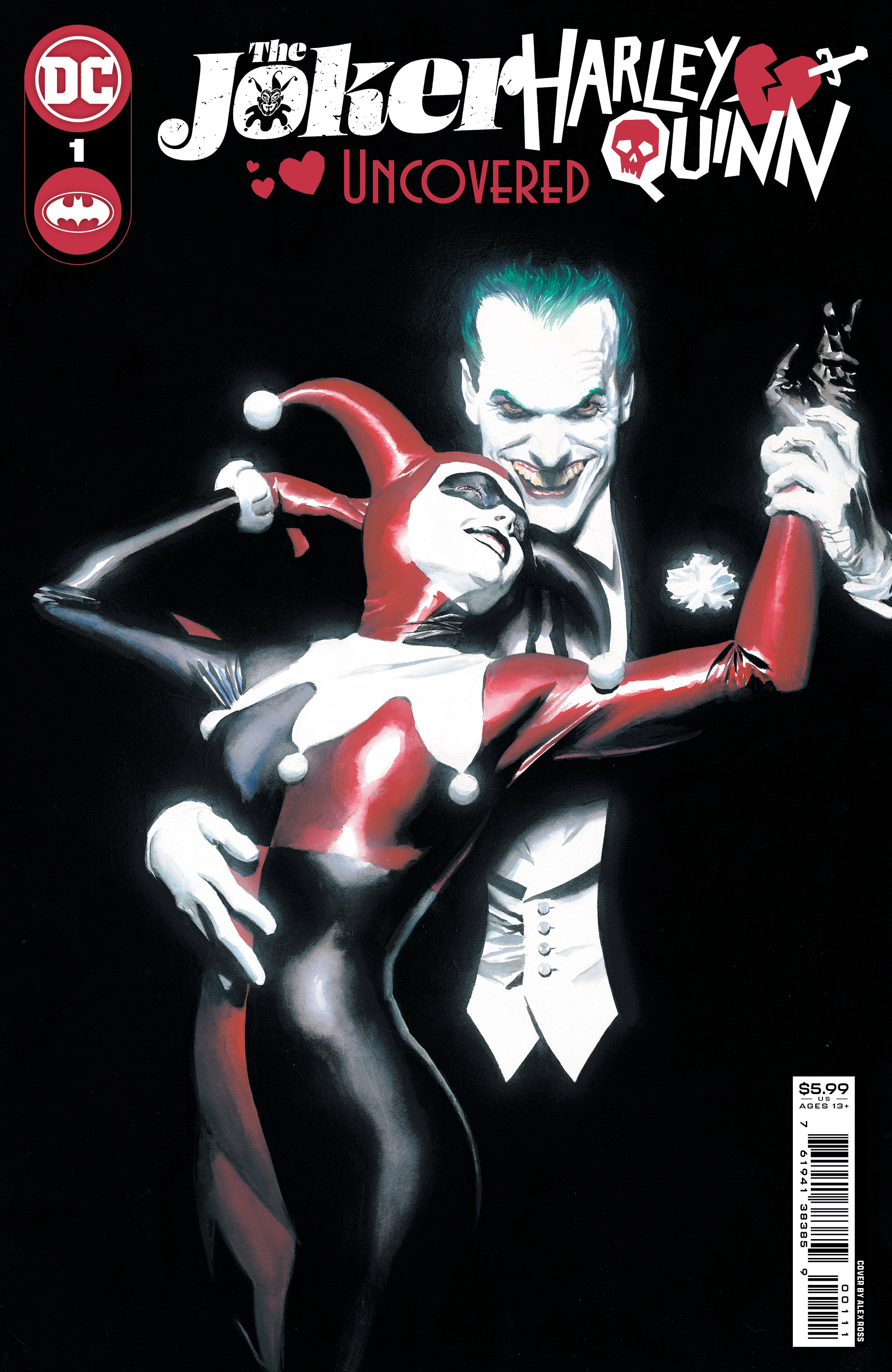 Joker Harley Quinn Uncovered #1 (One Shot) Cover A Alex Ross