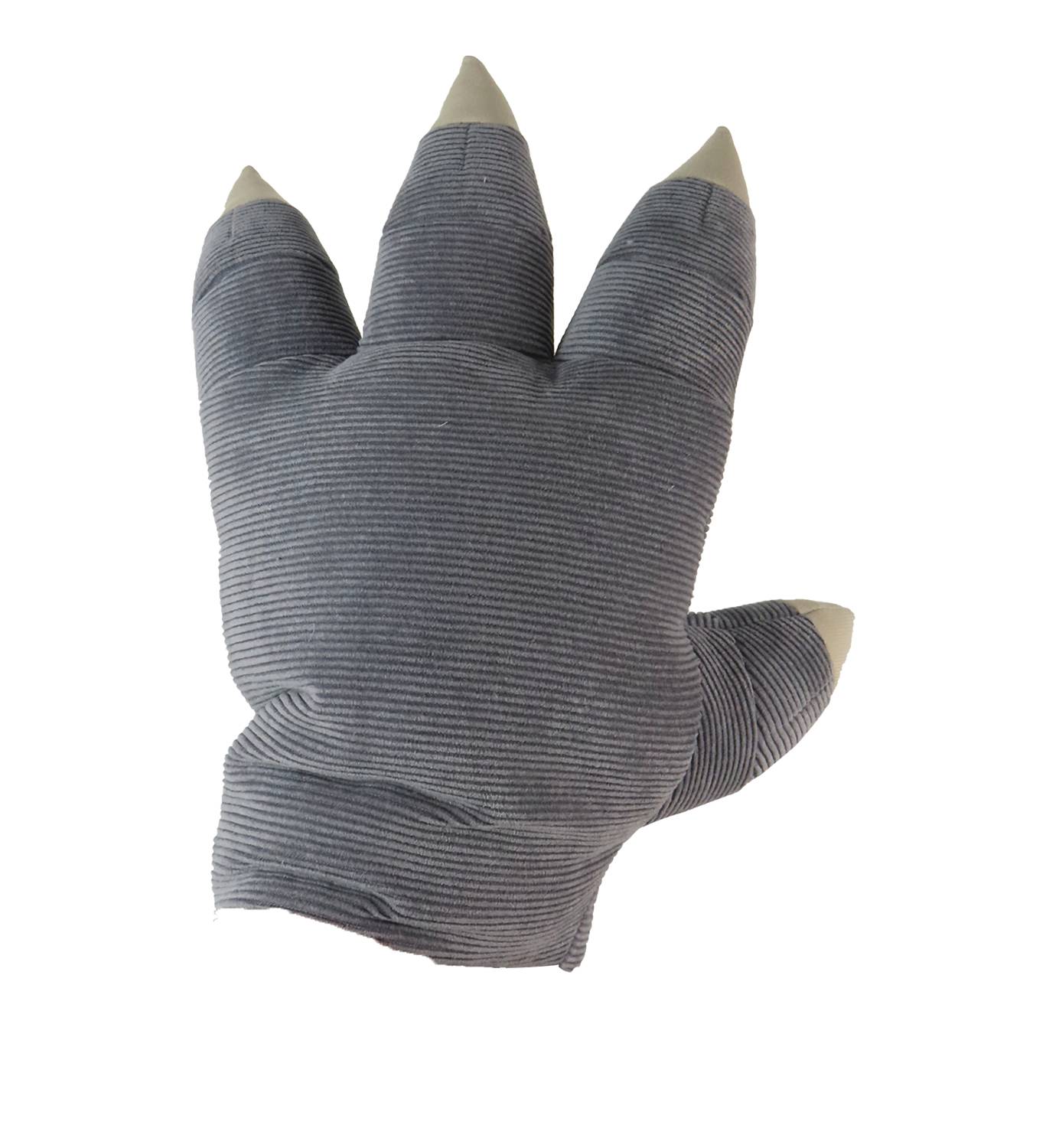 Godzilla Original Series Gray Claws Plush Gloves