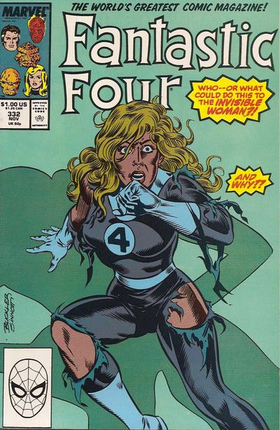 Fantastic Four #332 [Direct] - Vf-