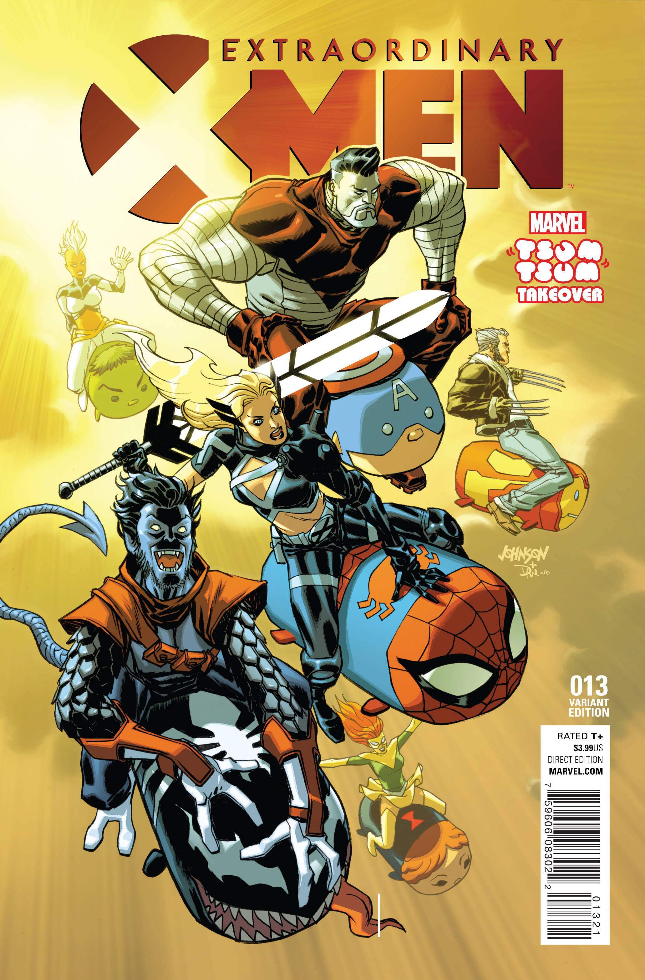 Extraordinary X-Men #13 (Johnson Marvel Tsum Tsum Takeover Variant) (2015)