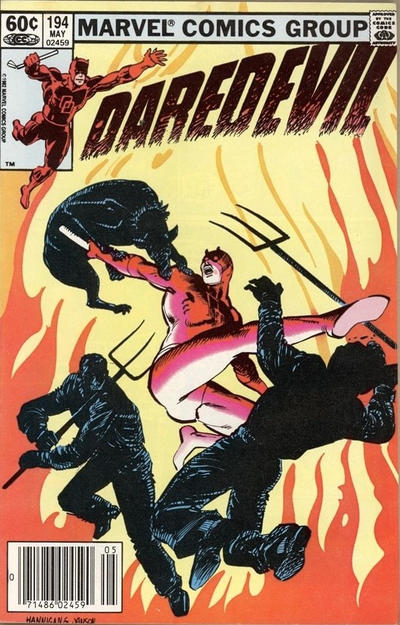 Daredevil #194 [Newsstand]-Very Fine (7.5 – 9)