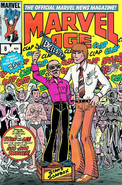 Marvel Age #8-Fine/ Very Fine