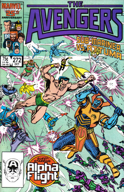 Avengers #272 [Direct]-Near Mint (9.2 - 9.8)