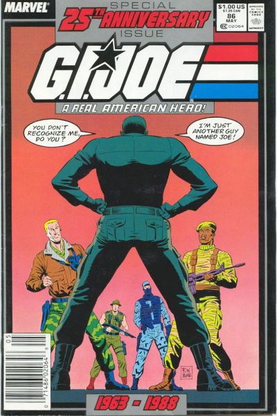 G.I. Joe, A Real American Hero #86 [Newsstand]-Very Good (3.5 – 5)