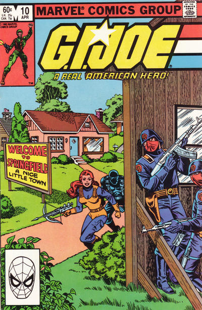 G.I. Joe, A Real American Hero #10 [Direct](1982)-Very Good (3.5 – 5)