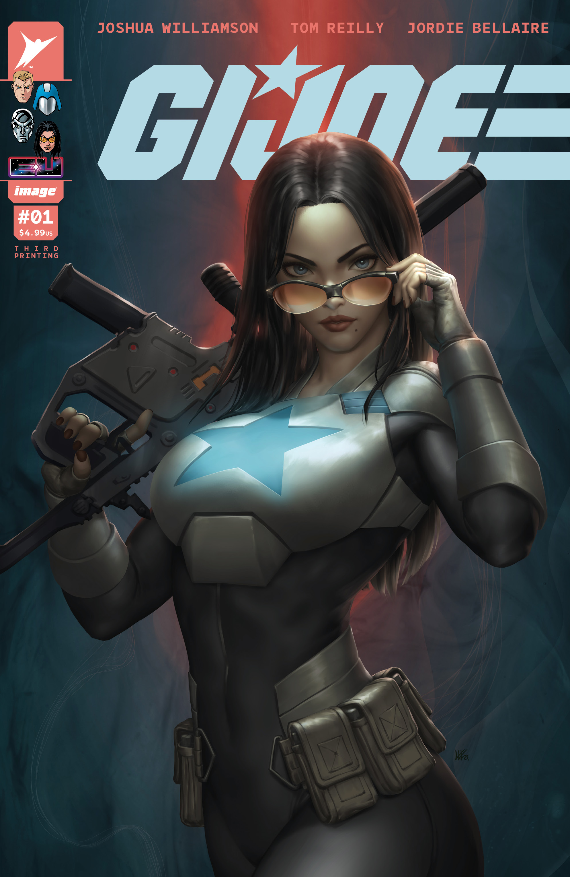 GI Joe #1 3rd Printing Cover A Kendrick Kunkka Lim