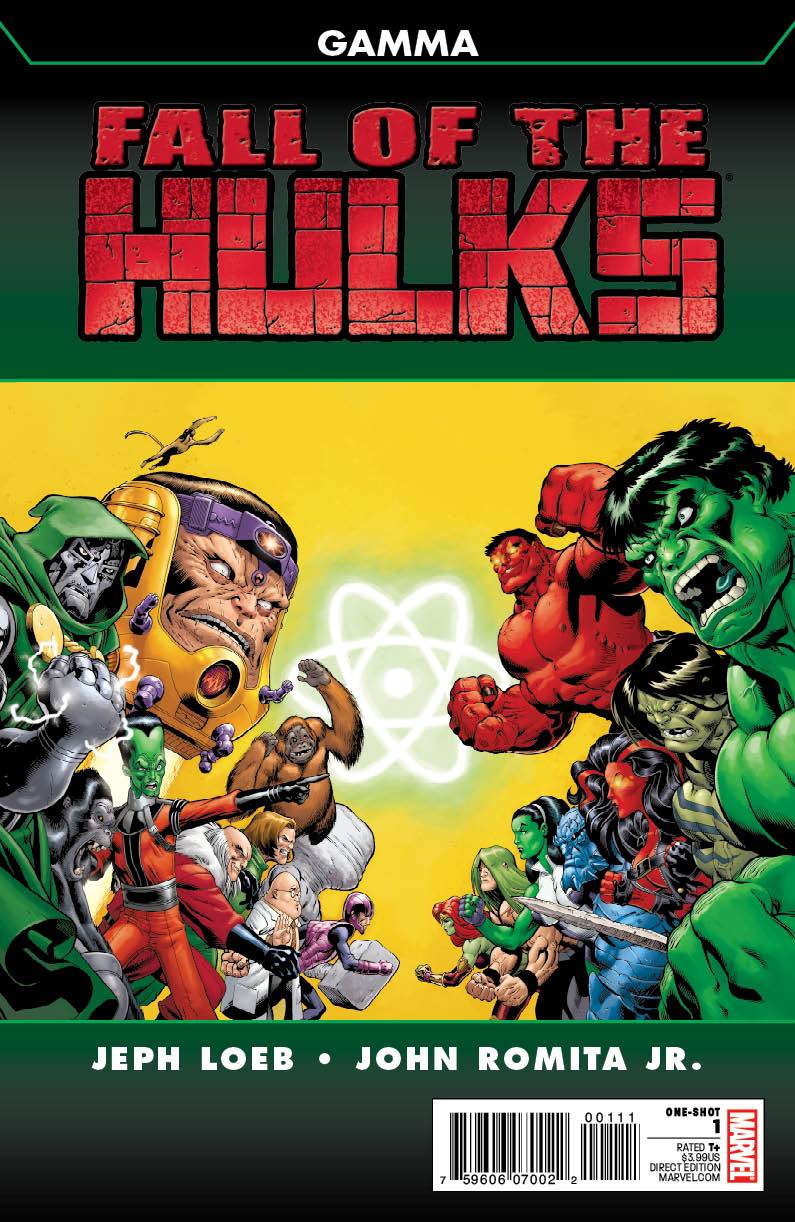 Fall of Hulks Gamma 2nd Printing Mcguinness Variant Foh