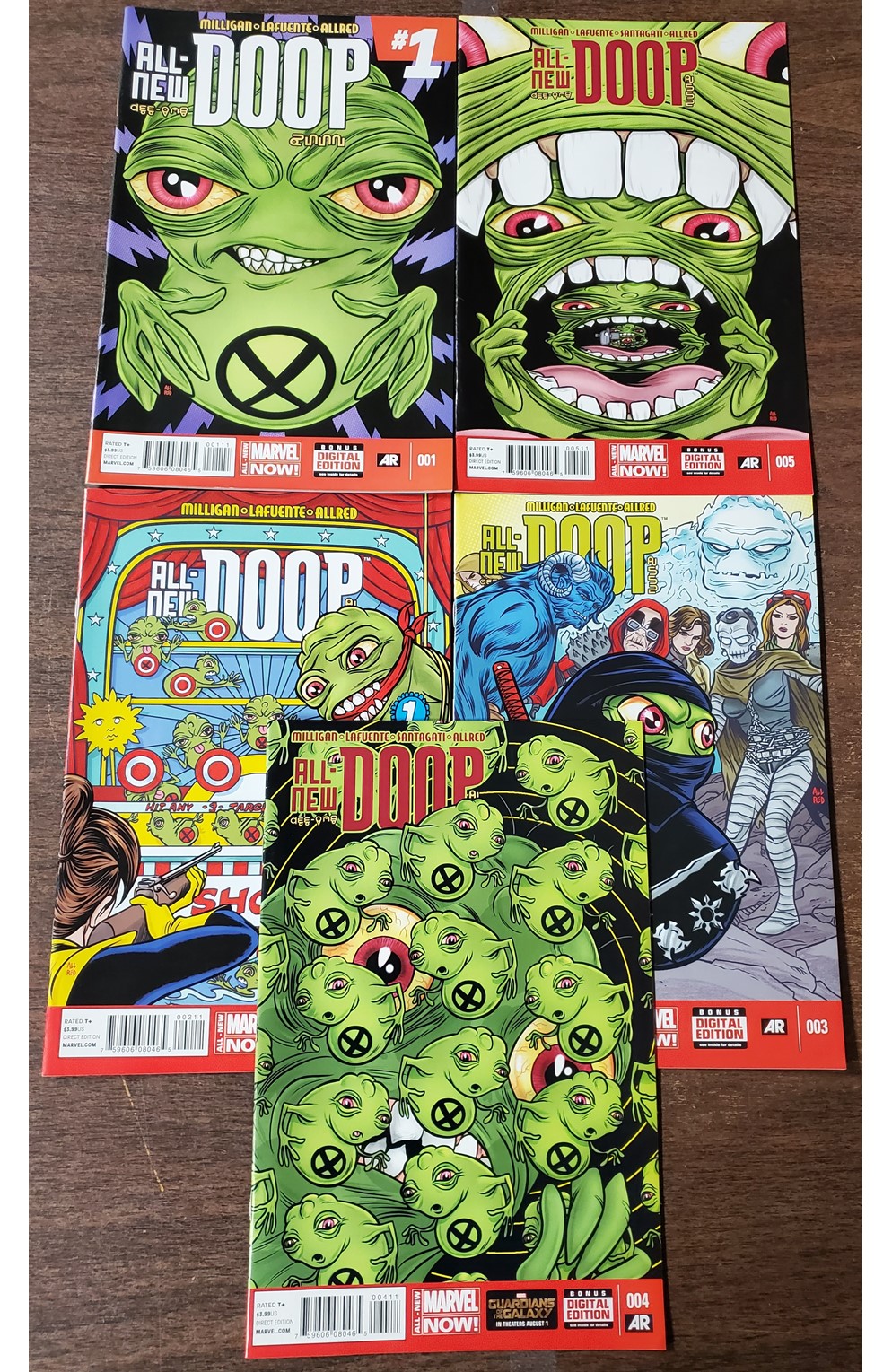 All-New Doop #1-5 (Marvel 2014) Set