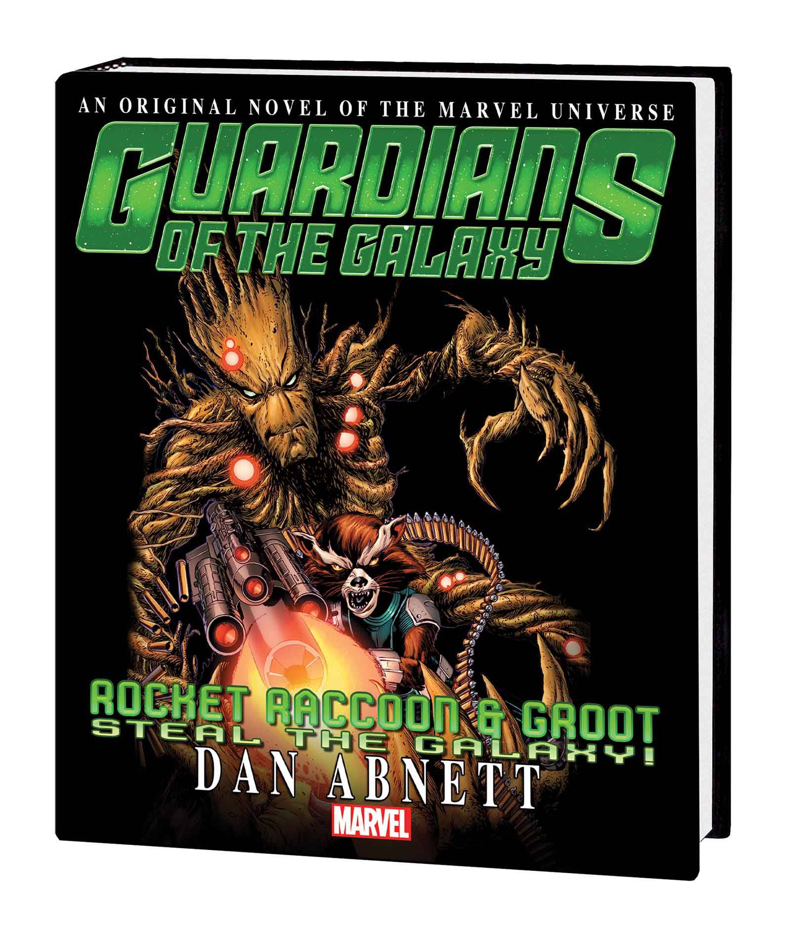 Guardians of the Galaxy Rocket Raccoon Groot Steal Galaxy Hardcover