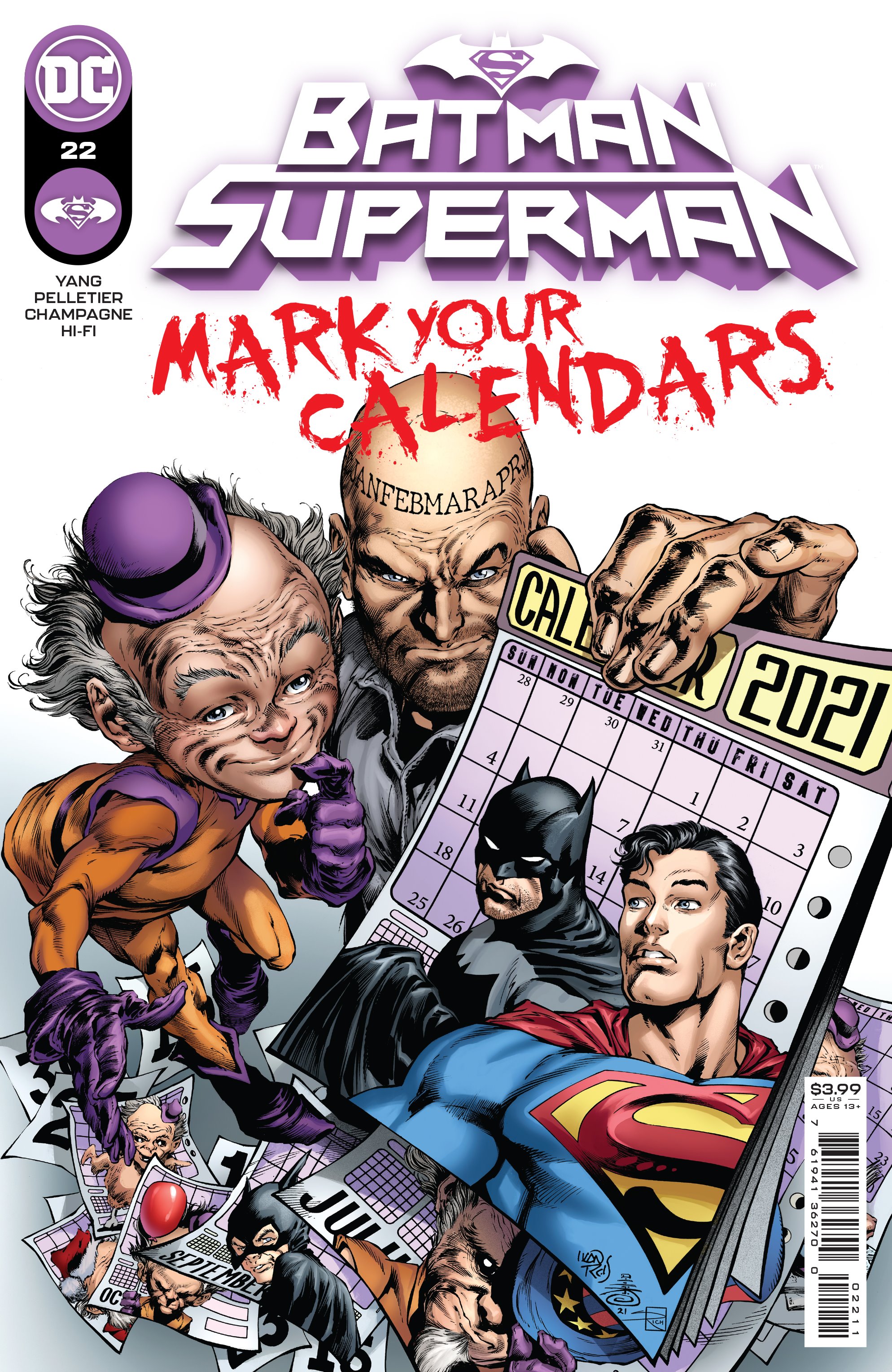 Batman Superman #22 Cover A Ivan Reis & Danny Miki (2019)