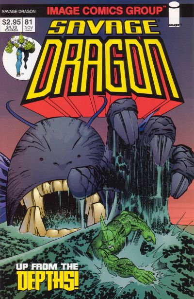 Savage Dragon #81-Very Fine (7.5 – 9) Pin-Up By Christopher R. Larsen Age 6