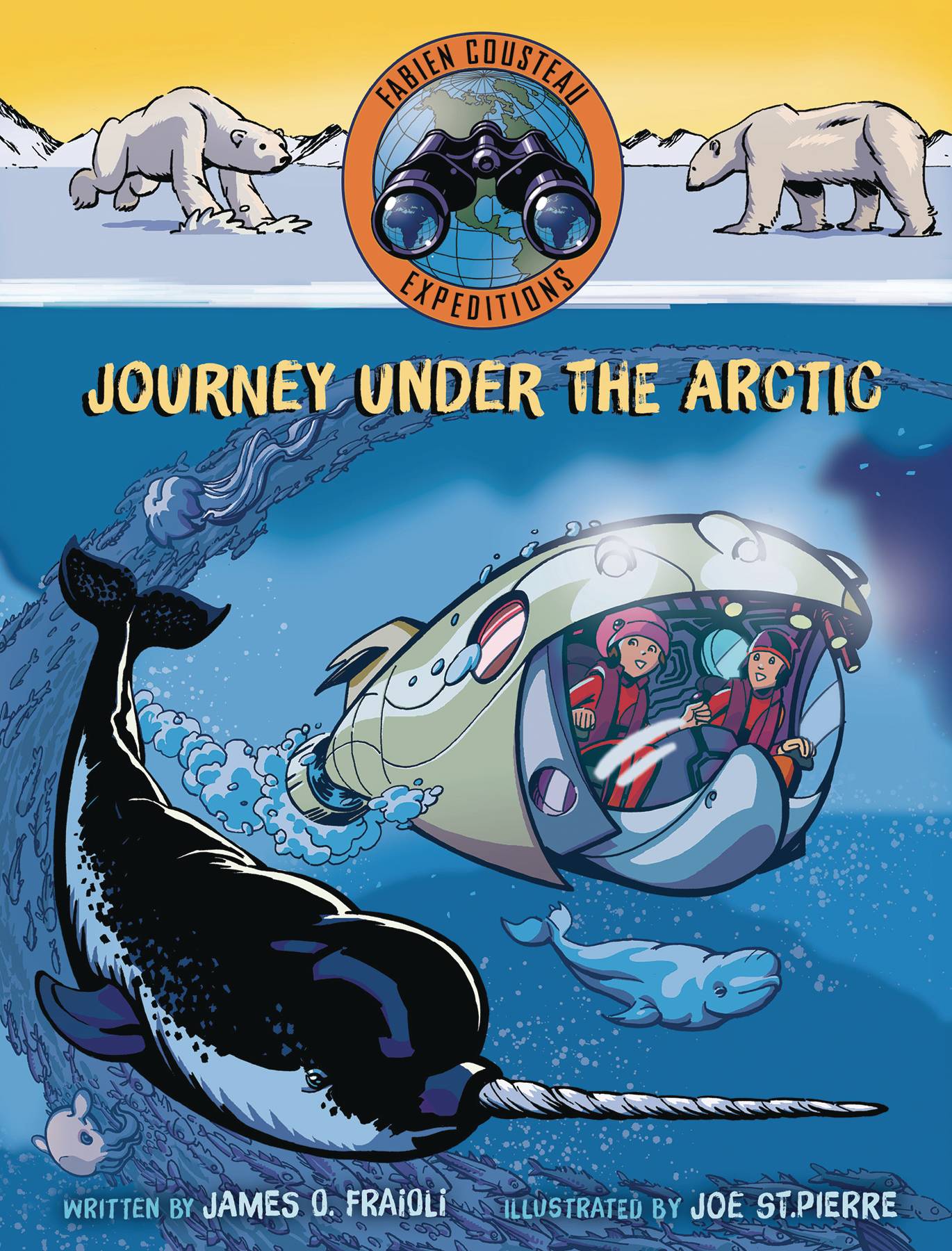 Journey Under The Arctic Hardcover Graphic Novel
