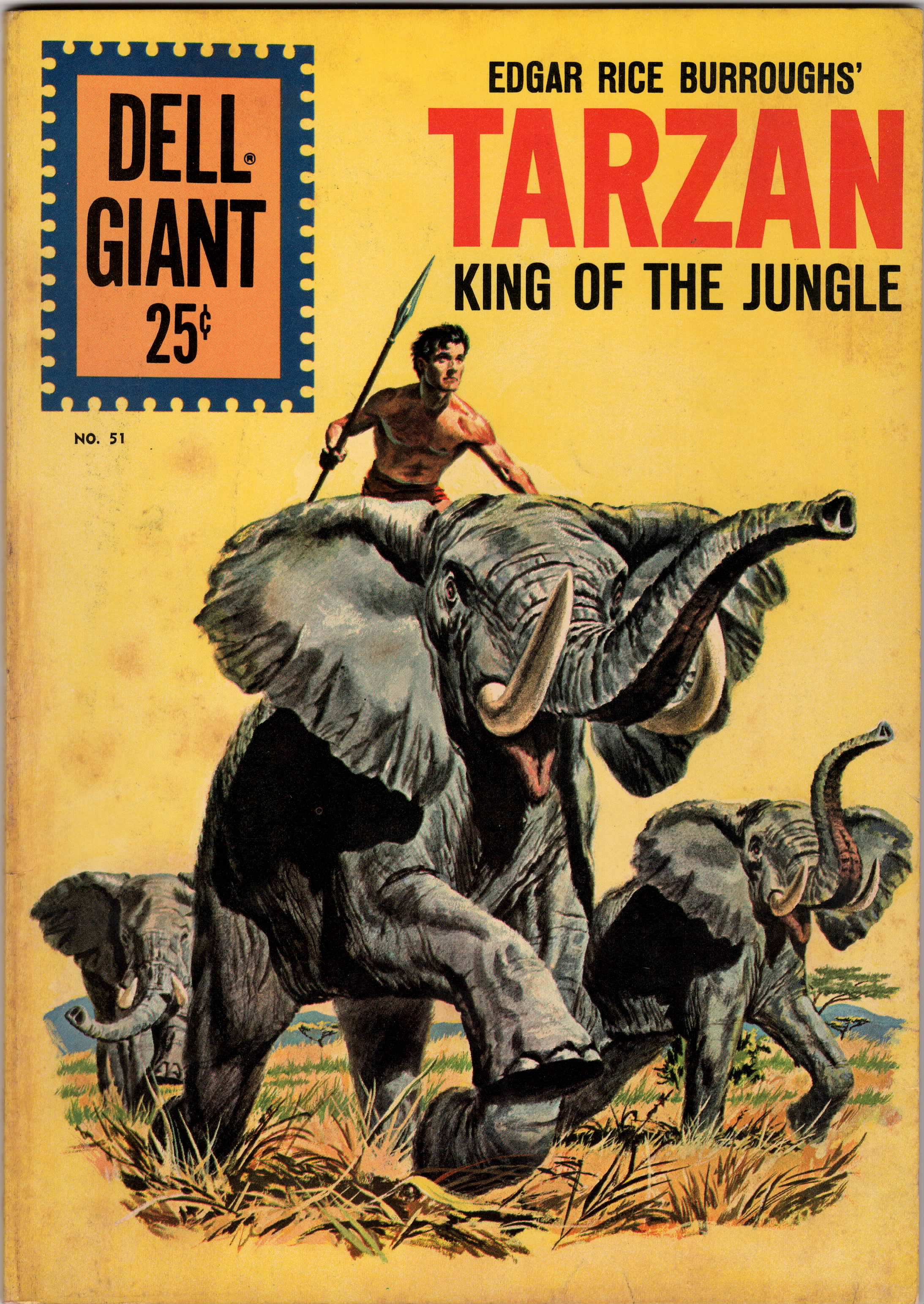 Dell Giant #51: Tarzan - King of The Jungle