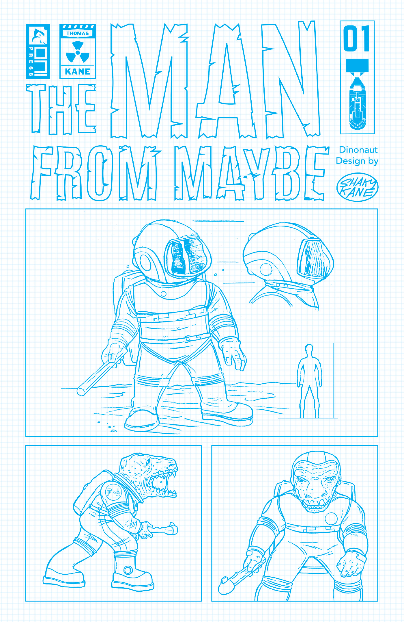 The Man From Maybe #1 Cover D 1 for 10 Incentive Kane Design