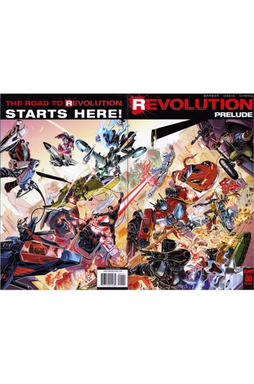 Revolution Prelude #00 Ossio & Rodriguez Wrap-Around Cover