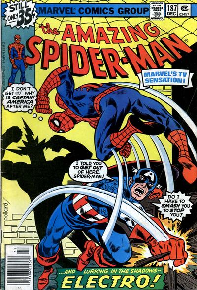 The Amazing Spider-Man #187 [Regular Edition]-Fair (1.0 - 1.5)