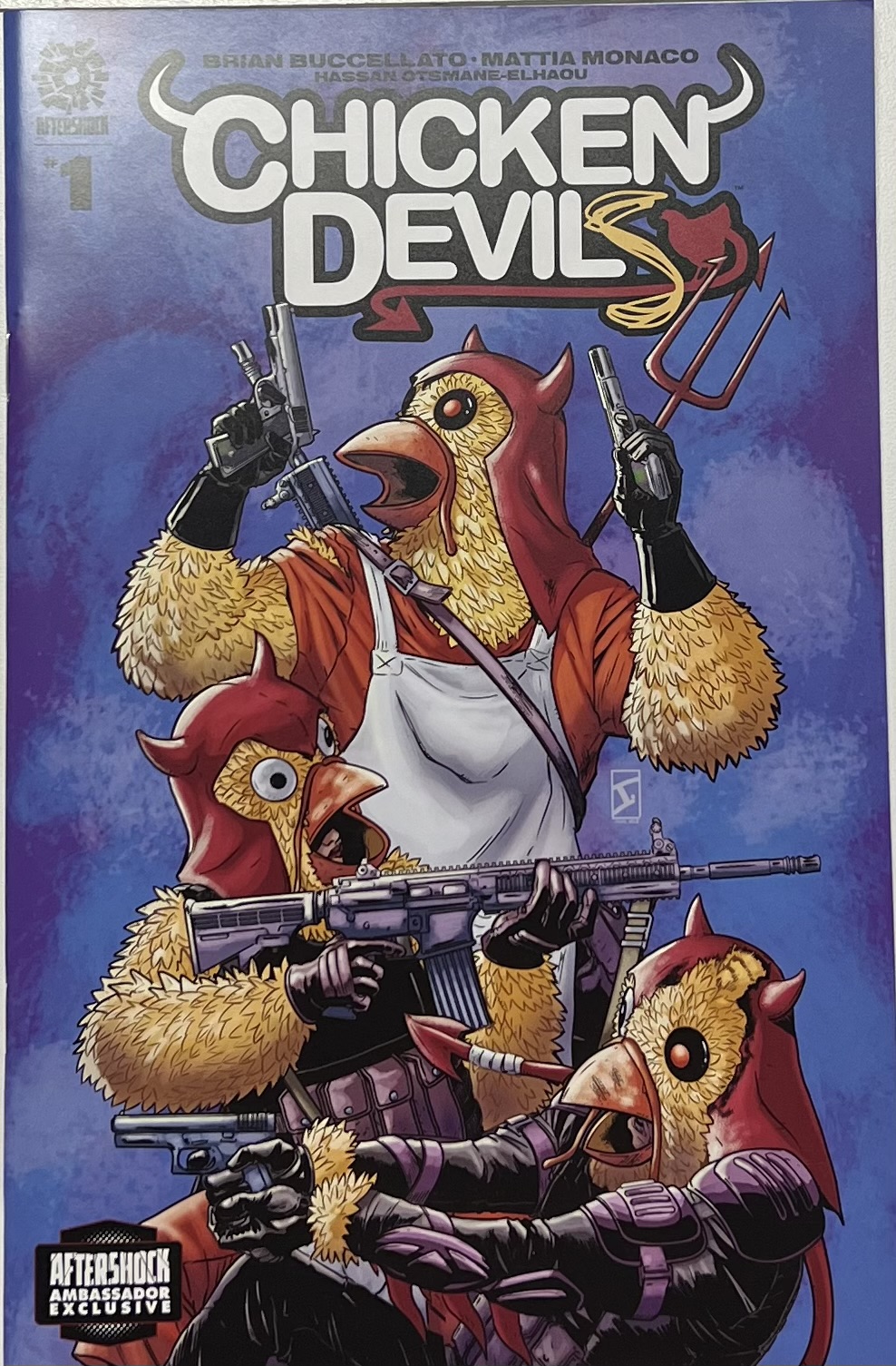 Chicken Devils #1 (2022) Aftershock Ambassador Cover
