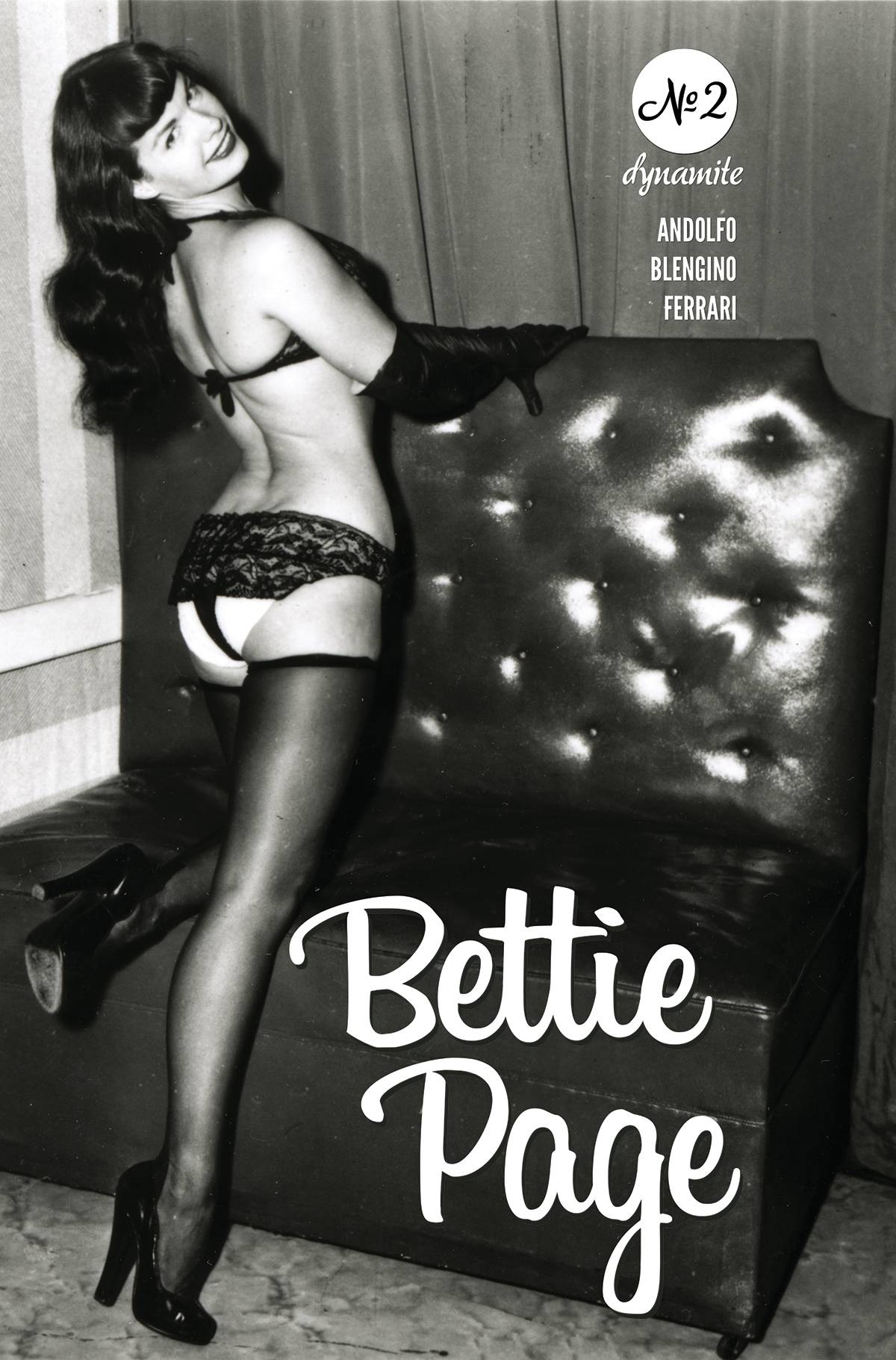Bettie Page #2 Cover K Photo Black Bag (Mature)
