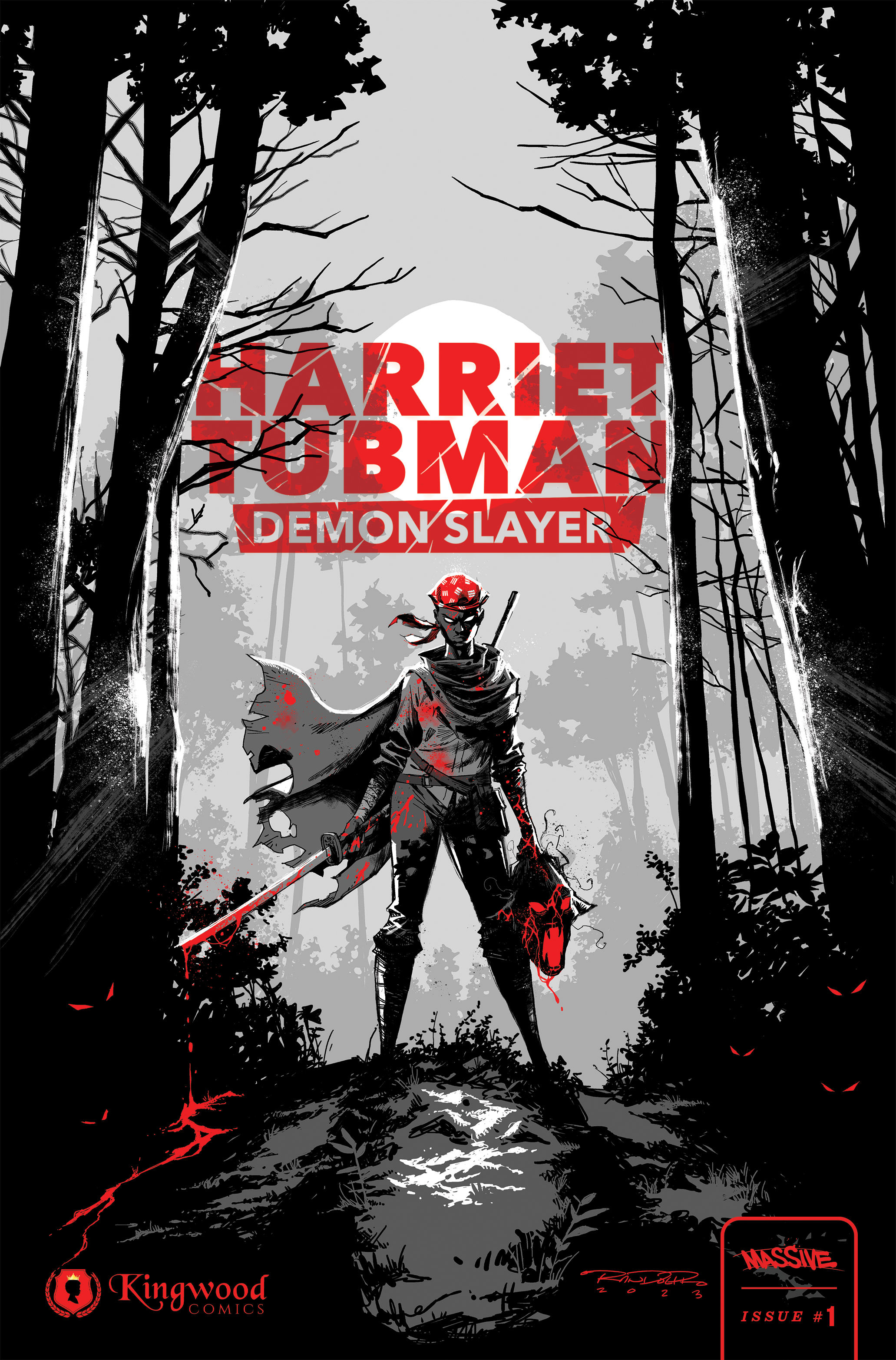 Harriet Tubman Demon Slayer #1 Cover G 1 for 25 Incentive Randolph (Mature)