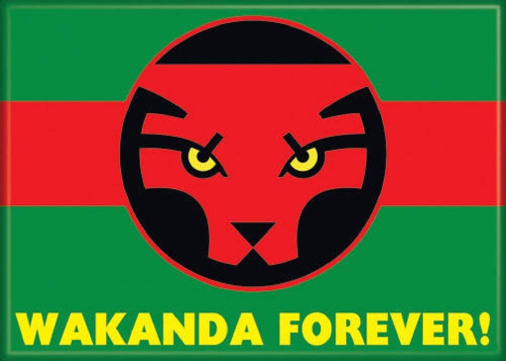 Black Panther Wakanda Forever Carded Magnet