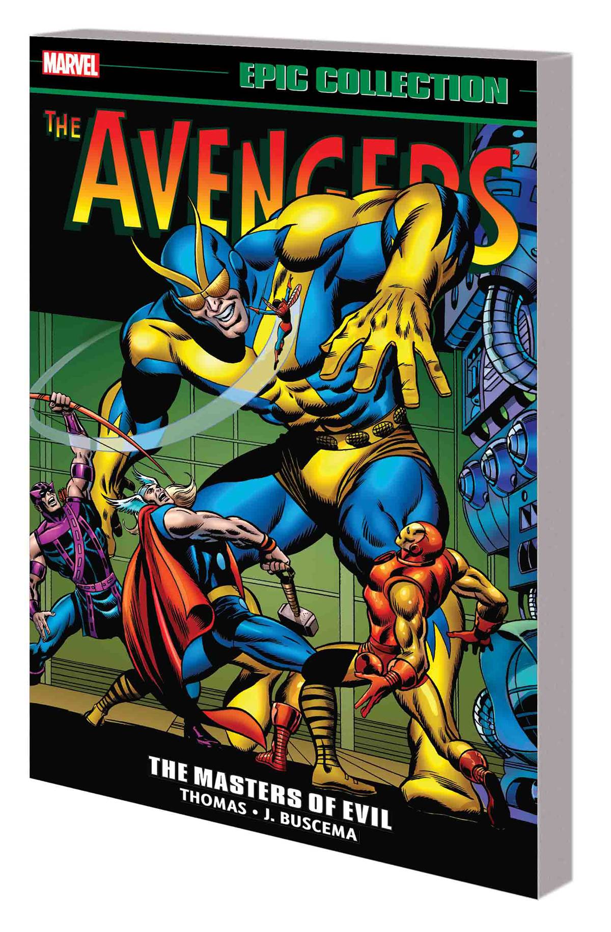 Avengers Epic Collection Graphic Novel Volume 3 the Masters of Evil