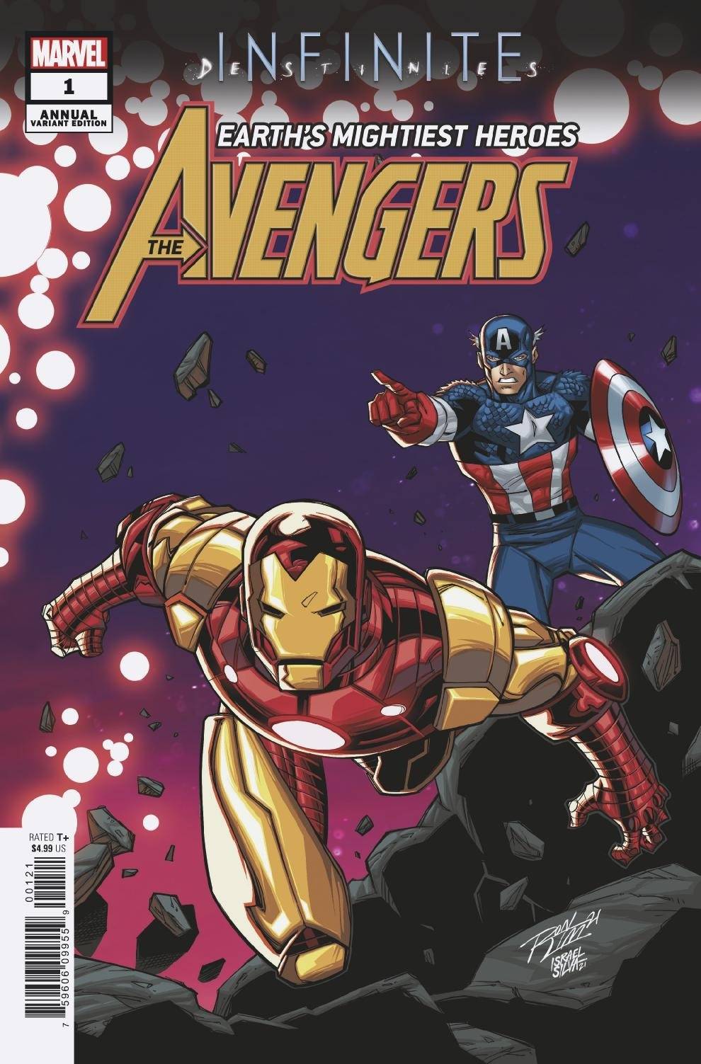 Avengers Annual #1 Ron Lim Connecting Variant Infinite Destinies