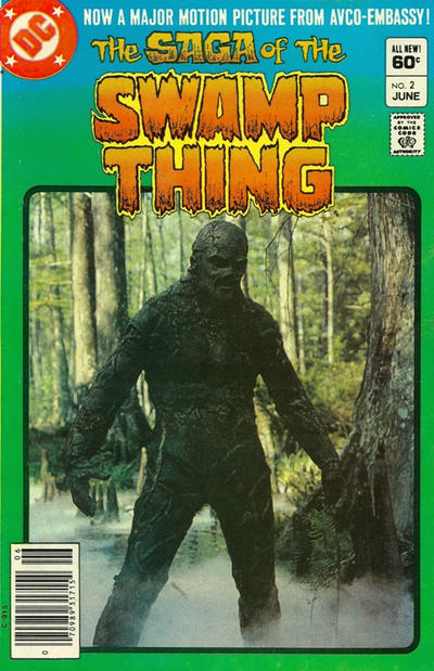 The Saga of Swamp Thing #2 [Newsstand]-Very Fine