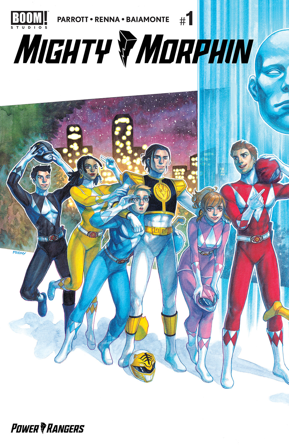 Mighty Morphin #1 Cover L 2nd Printing Connecting Variant