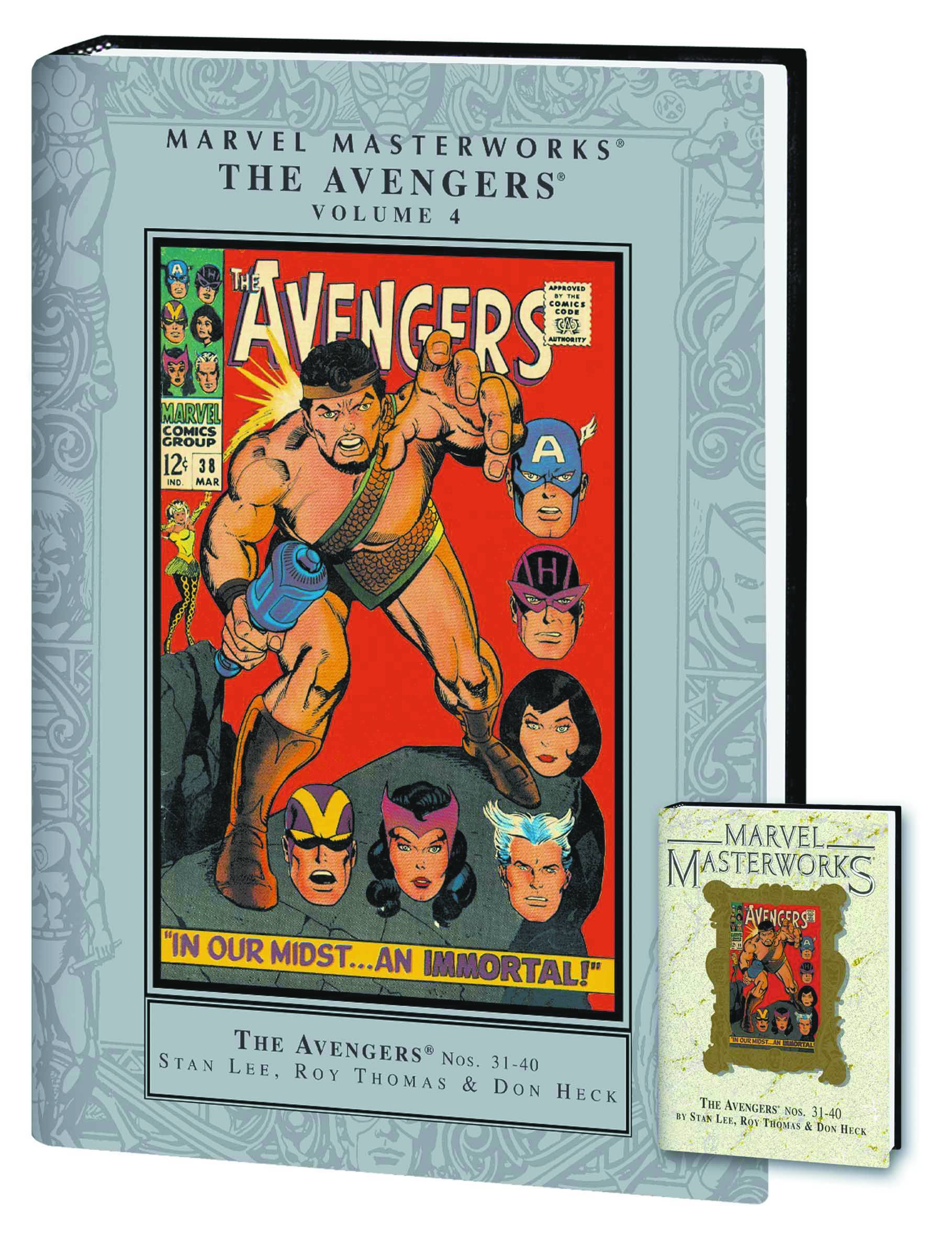 Marvel Masterworks Avengers Hardcover Volume 4 New Edition