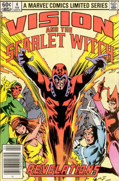 The Vision And The Scarlet Witch #4 [Newsstand]-Very Good (3.5 – 5) 