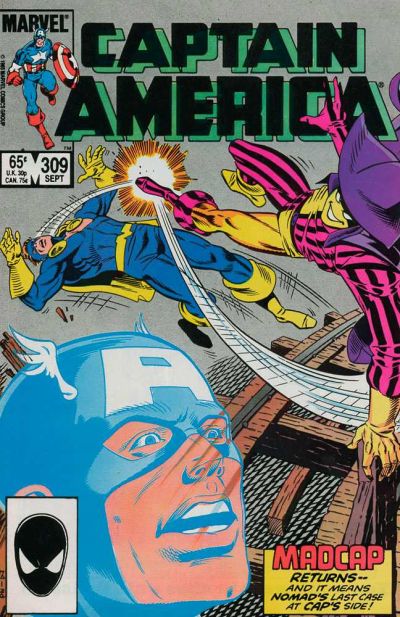 Captain America #309 [Direct]-Fine (5.5 – 7)