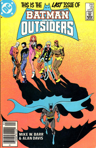 Batman And The Outsiders #32 [Newsstand]-Near Mint (9.2 - 9.8)