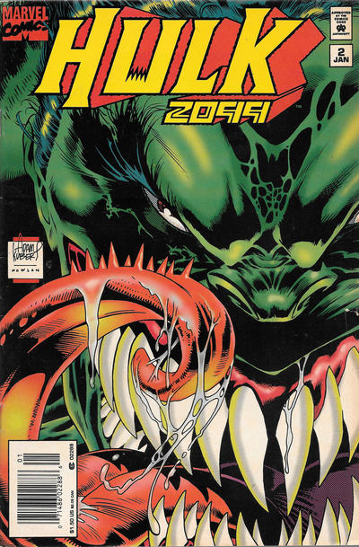 Hulk 2099 #2 [Newsstand] - Vf-