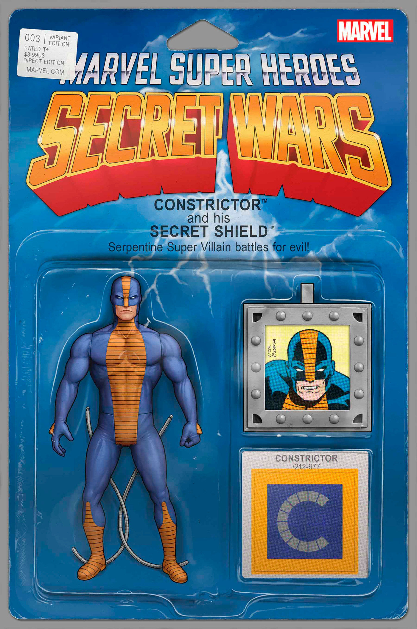 Marvel Super Heroes Secret Wars Battleworld #3 John Tyler Christopher Action Figure Variant