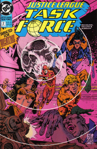 Justice League Task Force #2-Fine (5.5 – 7)