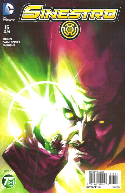 Sinestro #15 Green Lantern 75 Variant Edition (2014)