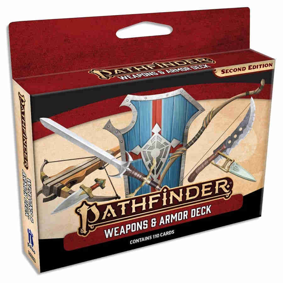 Pathfinder RPG - Second Edition Weapons And Armor Deck