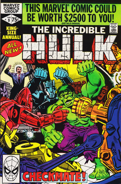 The Incredible Hulk Annual #9 [Direct]-Fine (5.5 – 7)