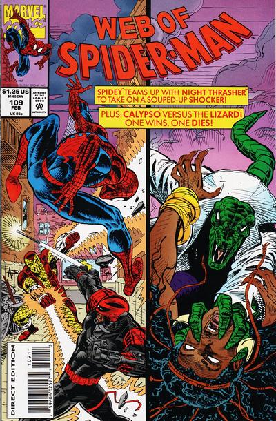 Web of Spider-Man #109 [Direct Edition]-Very Fine 