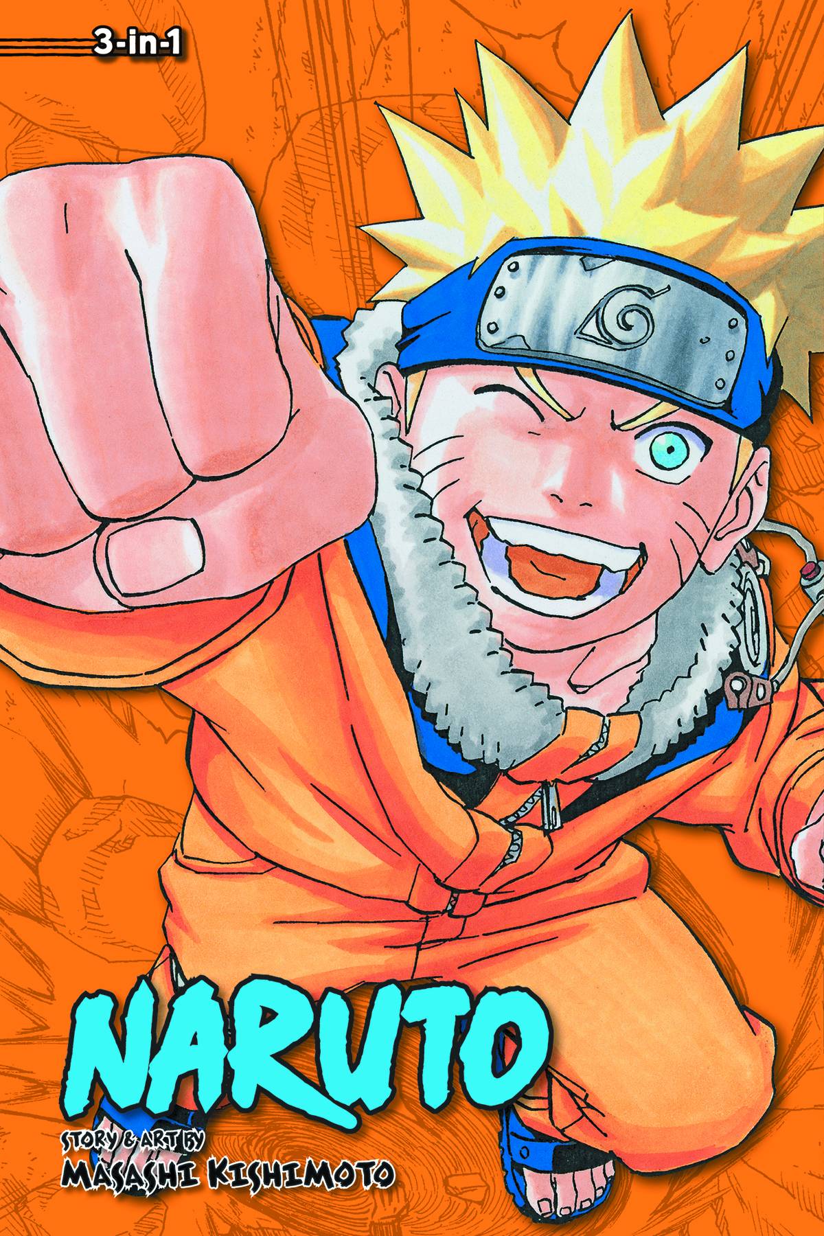Naruto 3-In-1 Edition Manga Volume 7