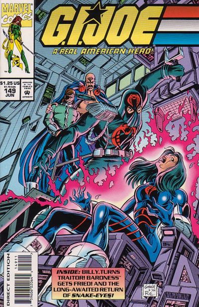 G.I. Joe, A Real American Hero #149 [Direct Edition]-Fine (5.5 – 7) [Rare, Low Print]