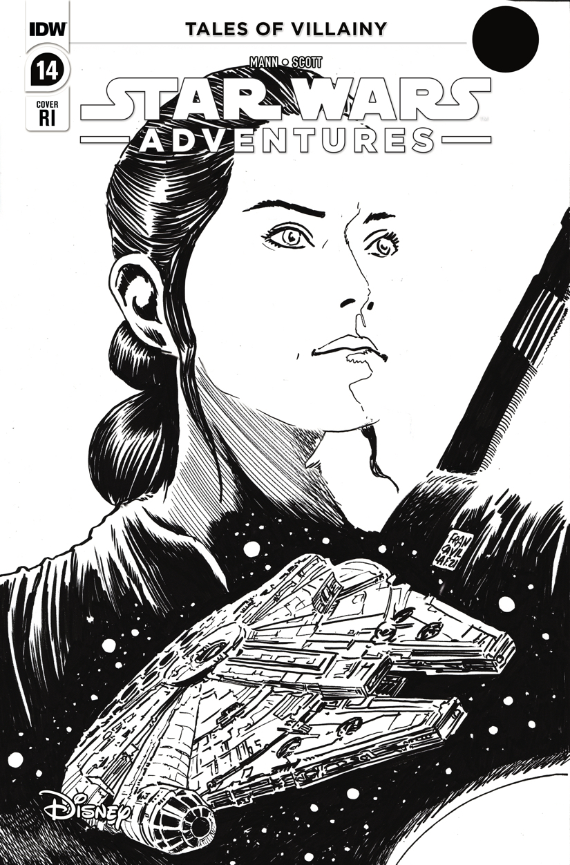 Star Wars Adventures #14 Cover C 1 for 10 Incentive Francavilla (2021)