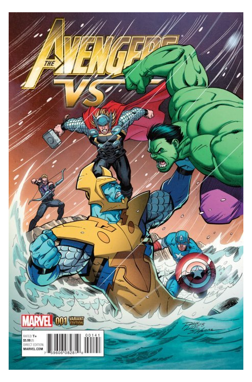 Avengers Vs #1 (Lim Variant) (2015)