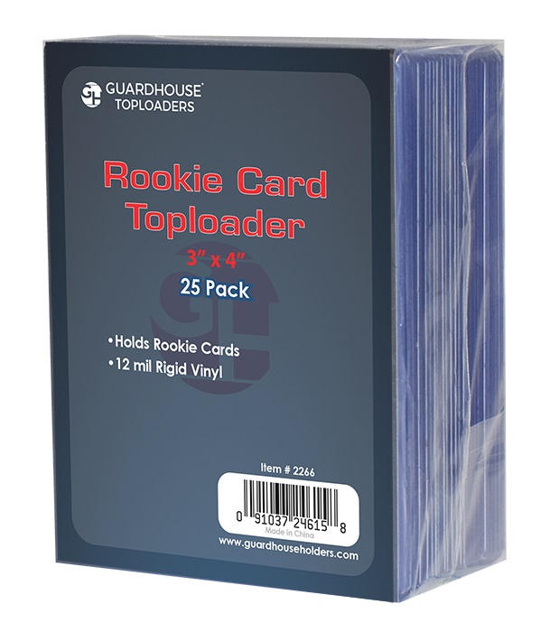 Guardhouse Rookie Card Toploader - 3X4