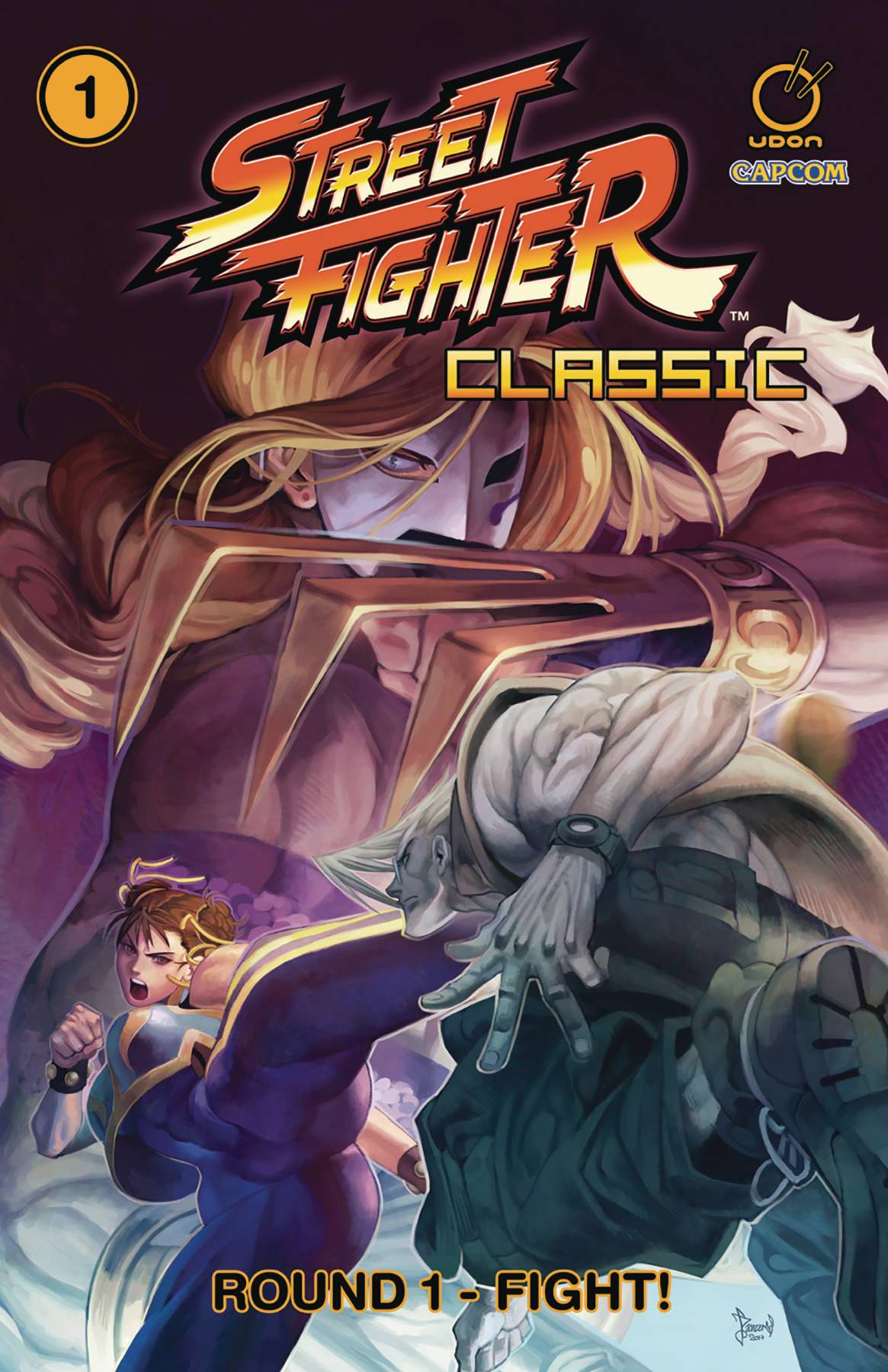 Street Fighter Classic Manga Volume 1 Round 1 Fight