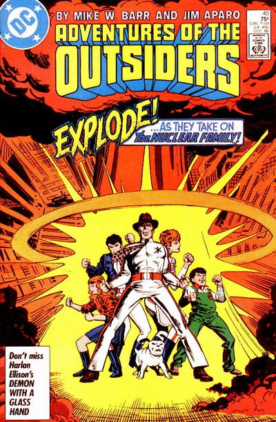 Adventures of The Outsiders #40 [Direct]-Near Mint (9.2 - 9.8)