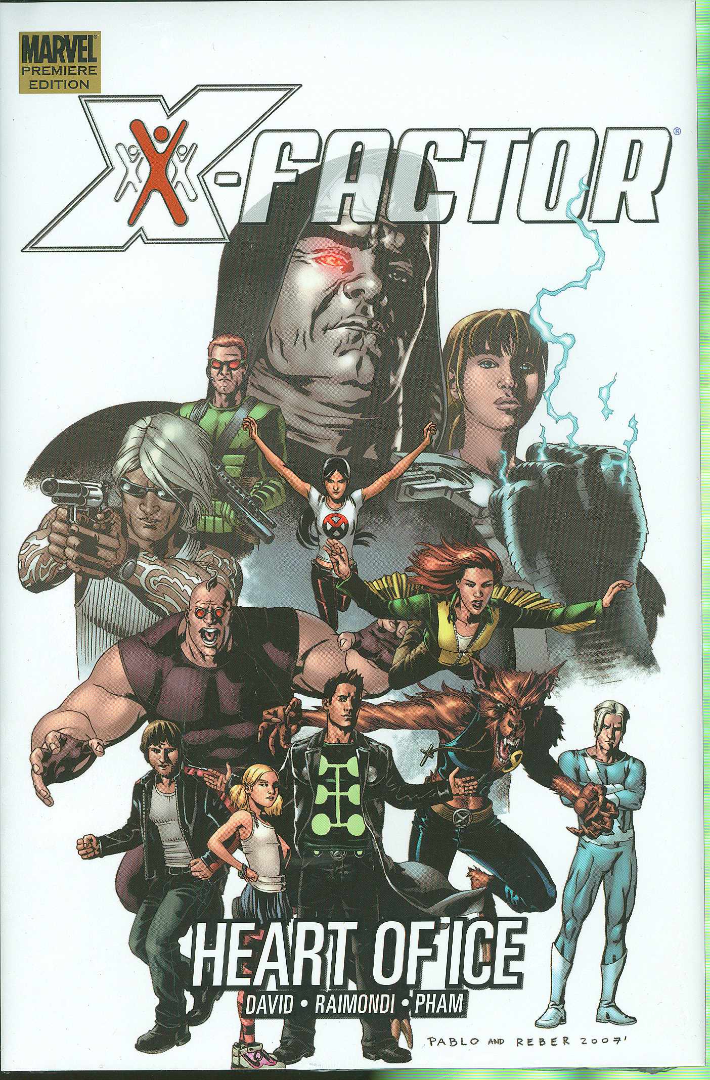 X-Factor Hardcover Heart of Ice
