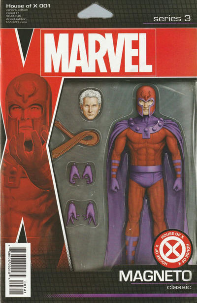 House of X #1 [John Tyler Christopher Action Figure (Magneto)] - Very Fine (7.5 – 9)