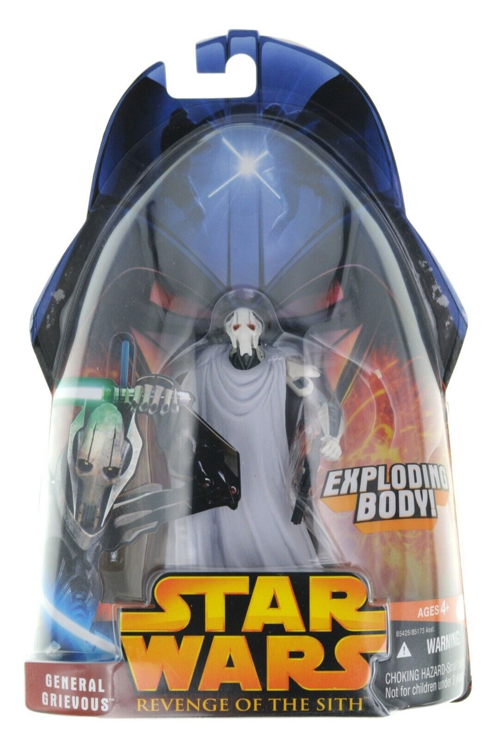 Star Wars Revenge of The Sith General Grievous Exploding Body